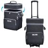 72-Can Large Rolling Cooler, Leakproof Insulated Soft Cooler Bag with Wheels and Handle Collapsible for Beach Camping Patio Travel Outdoor